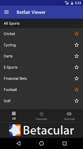 Claves de la aplicacion de betfair: Betacular Betfair Viewer For Android Apk Download