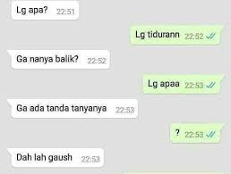 Pada dasarnya prank lagu ini dilakukan lewat pesan singkat, baik melalui sms, whatsapp, line, bbm atau aplikasi pesan lain. 14 Chat Lucu Cowok Selalu Salah Ini Bikin Nggak Kuat Nahan Tawa Brilio Net Line Today
