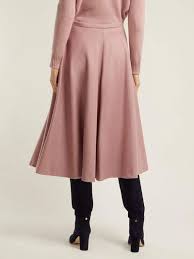 Max Mara Cabras Skirt In Light Pink Modesens
