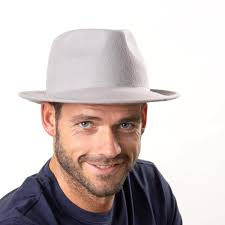 Italienischer Fedora Lipodo Trilby Hut Aus Wollfilz