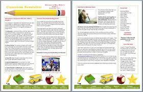 Newsletter Template Newsletter Template Free Free Classroom Newsletter Template School Newsletter Template Free