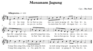 Lagu menanam jagung diciptakan oleh siapa. Pelajaran Seni Musik Kelas 3 24 Agustus 2020 Fanny Kalensang S Blog