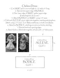 Barbie chelsea selber machen schnittmuster : My Chelsea Dress Pattern American Girl Doll Patterns Chelsea Doll Barbie Patterns