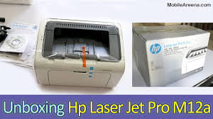 Hp laserjet pro m12w printer driver software for microsoft windows and macintosh operating systems. Hp Laserjet Pro M12a Unboxing Youtube