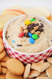 Peanut Butter Cookie Dough Dip One Little Project In 2020 Peanut Butter Cookie Dough Dip Peanut Butter Cookies Peanut Butter Cookie Dough