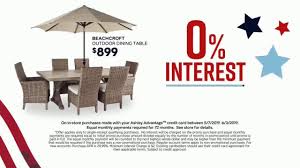 Ashley Homestore Memorial Day Sale Patio Furniture Ad Commercial On Tv 2019 At Home Store Ashley Homestore Memorial Day