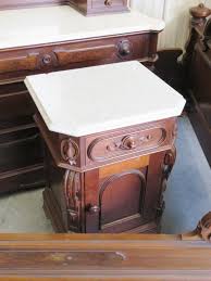 This victorian bedroom set enchants with the stunning combination of rich walnut bases and gentle marble tops. Three Piece Victorian Walnut Marble Top Bedroom Set Mann Thomas Brooks For Sale At 1stdibs