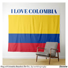 Choose a category #sabrosura colombia land of fantastic creatures music social networks. Flag Of Colombia Bandera De Colombia Extra Large Tapestry Zazzle Com Colombia Flag Large Tapestries Flag