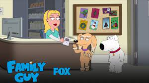 Amanda seyfried is a serious hugger. Video Family Guy Season 16 Episode 10 Brian S New Girlfriend Tvline