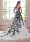 Gothic Black And White Wedding Dresses