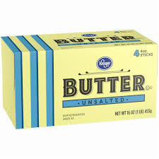 Although all salted butter contains some the standards for the minimum amount of butterfat in butter are different in europe and america. Fry S Food Stores Kroger Unsalted Butter Sticks 4 Ct 4 Oz