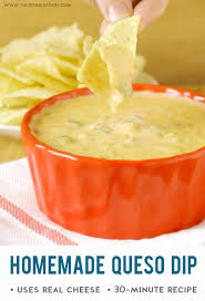 Homemade Queso Dip Recipe Queso Dip Recipes Food