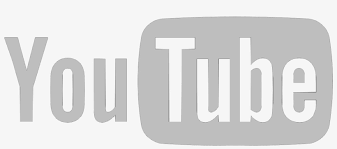 Buy Youtube Comments - Youtube Logo Gray Png - 1299x528 PNG Download - PNGkit