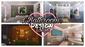 Build a kitchen, living area, bathroom, bedroom, and a lot more at an affordable price. 4 Cute Bathroom Design Ideas Bloxburg Roblox Youtube