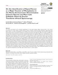 See what wan bahrum (wbahrum) has discovered on pinterest, the world's biggest collection of ideas. Pdf On The Identification Of Rayon Viscose As A Major Fraction Of Microplastics In The Marine Environment Discrimination Between Natural And Manmade Cellulosic Fibers Using Fourier Transform Infrared Spectroscopy