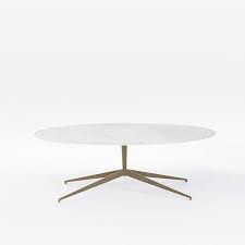Mid Century Oval Marble Pedestal Coffee Table Pedestal Coffee Table Coffee Table Marble Coffee Table