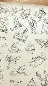 Harry Potter Tattoos Tatuagens Harry Tatuagens Harry Potter Desenho Tatuagem