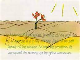 Or mon petit bonhomme ne me semblait ni égaré, ni mort de fatigue, ni mort de faim, ni mort de soif, ni mort de peur. Citations Petit Prince Youtube