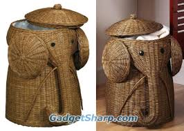 This extra large basket can contain numbers of cloths in your bathroom or messy. 17 Modern And Functional Laundry Hamper Designs