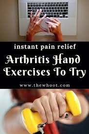 The Best Hand Exercises For Arthritis Pinnable Chart The Whoot In 2020 Arthritis Hands Arthritis Exercises Hand Exercises