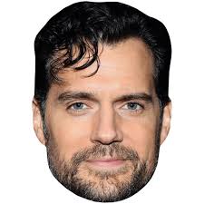 Henry Cavill (Black Hair) Celebrity Masks : Amazon.com.be: Home & Kitchen