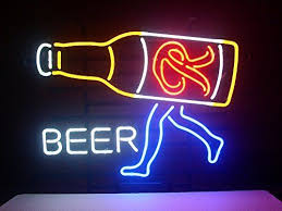 New Rainier Beer Real Glass Neon Light Sign Home Beer Bar Pub Recreation Room Game Room Windows Garage Wall Sign H141 Neon Light Signs Neon Lighting Beer Signs