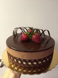 Hasil Gambar Untuk The Perfect Harmony Of Smooth And Rich Dark Chocolate Mousse Light Chocolate Genoise Laced With Dark Rum With A Delicat Gateaux Et Desserts Chocolat Et Cake Chocolat