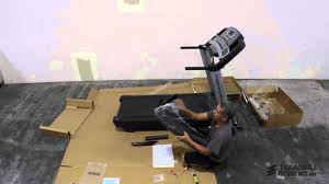 You need to be aware that the drive belt can also cause this problem so i suggest that you remove the motor shroud and when you are adjusting whether the front roller is moving and the running belt has stopped or the roller has stopped and motor is rotating ( adjust drive belt). Proform Pro 2000 Treadmill Assembly Youtube