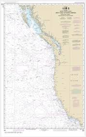 noaa chart north pacific ocean west coast of north america mexican border to dixon entrance 501