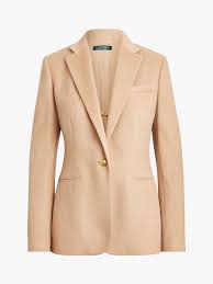 Women's fashion and spring style print guide and how to match them. Ralph Lauren Camel Blazer Shop Clothing Shoes Online