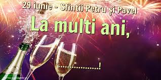 Să ai mereu motiv pentru a zâmbi, iar asta să înveselească spiritul tău. Personalizare Felicitari Cu Nume Sfintii Petru Si Pavel 29 Iunie Sfintii Petru Èi Pavel La Multi Ani Felicitaripersonalizate Com