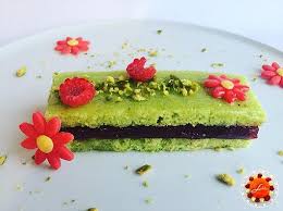 Financier Pistache Framboise Dessert Individuel Recette Entremet Pistache