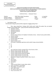 Agenda terakhir satuan pendidikan sebelum kenaikan kelas adalah melaksanakan penilaian akhir semester. Soal Gambar Teknik Kelas 10 Beserta Jawabannya Pg