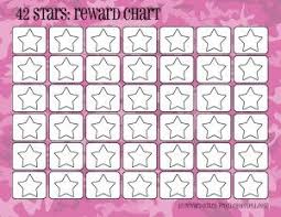 Camo Rewards Charts 42 Stars Printable Reward Charts