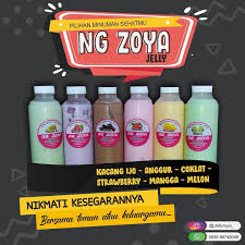 Dinginkan jelly, lalu potong dadu. Zoya Jelly Drink Home Facebook