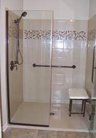 Find everything you need for your bathroom find the perfect shower door for your bathroom! Bestbath Walk In Shower Roll In Shower Handicap Showers Ada Shower Barrier Free Bathroom By Bestbath Houzz
