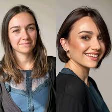 54, love my short and sassy hair