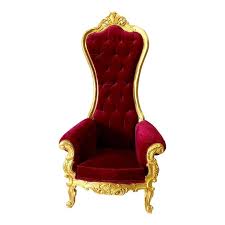 Red Velvet Baroque Style Tufted Throne Chair Custom Made By Order In 2020 Throne Chair Chair White Leather Dining Chairs