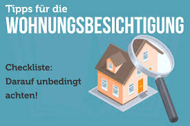 Damit während der umzugsvorbereitungen auch die kleinen, unabdingbaren ausstattungsteile und. Wohnungsbesichtigung Tipps Und Checkliste Fur Erste Bude