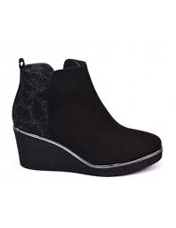 Bottines compensée cuir marron t39 tbe. Bottines Compensees Chaine 75317 Softwaves Taille 33 34 35 Liliboty
