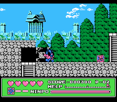 It was developed and published by tecmo for the nes. Kyatto Ninden Teyandee Screenshots For Nes Mobygames