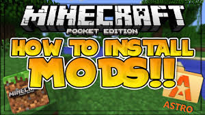 How To Install Mods In Mcpe 3 Different Tutorials Minecraft Pe Pocket Edition Youtube