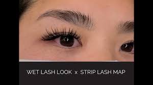 Also, the length of the extensions should not exceed double the length of the natural lash. Wet Lash Look New Lash Extensions Style Keravie