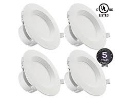 Maybe you would like to learn more about one of these? 4 Pack 6 Led Recessed Downlight With Junction Box 9w 80w Equivalent Dimmable Led Ceiling Light Fixture Ic Rated Air Tight Wet Location 2700k Soft White Ul Listed 5 Years Warranty Newegg Com