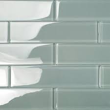 Loft Aspen Aura 2x8 Polished Glass Tile Glass Floor Glass Subway Tile Tiles