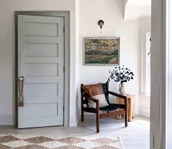 The Painted Trim High Impact Low Cost One Girl S Journey All The Tips Tricks Emily Henderson In 2020 Grey Interior Doors Home Black Interior Doors