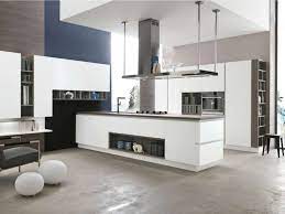 Abbinamenti Pavimento Grigio Pavimento Grigio Modello Di Cucina Contemporanea Arredo Interni Cucina