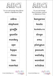 A comprehensive and complete a to z list of africa animals together with information and photos about each of the wild animals of africa. African Animal Alphabetical Order 1