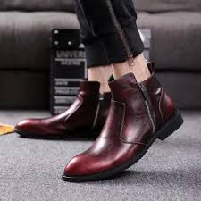 Men's secaint dark blue chelsea boots shoes. Shoes Chelsea Man Buy Boots Online At Best Prices Club Factory