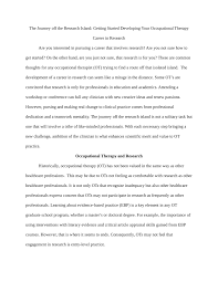 We did not find results for: Pdf Getting Off The Research Island How To Start Your Ot Career In Research